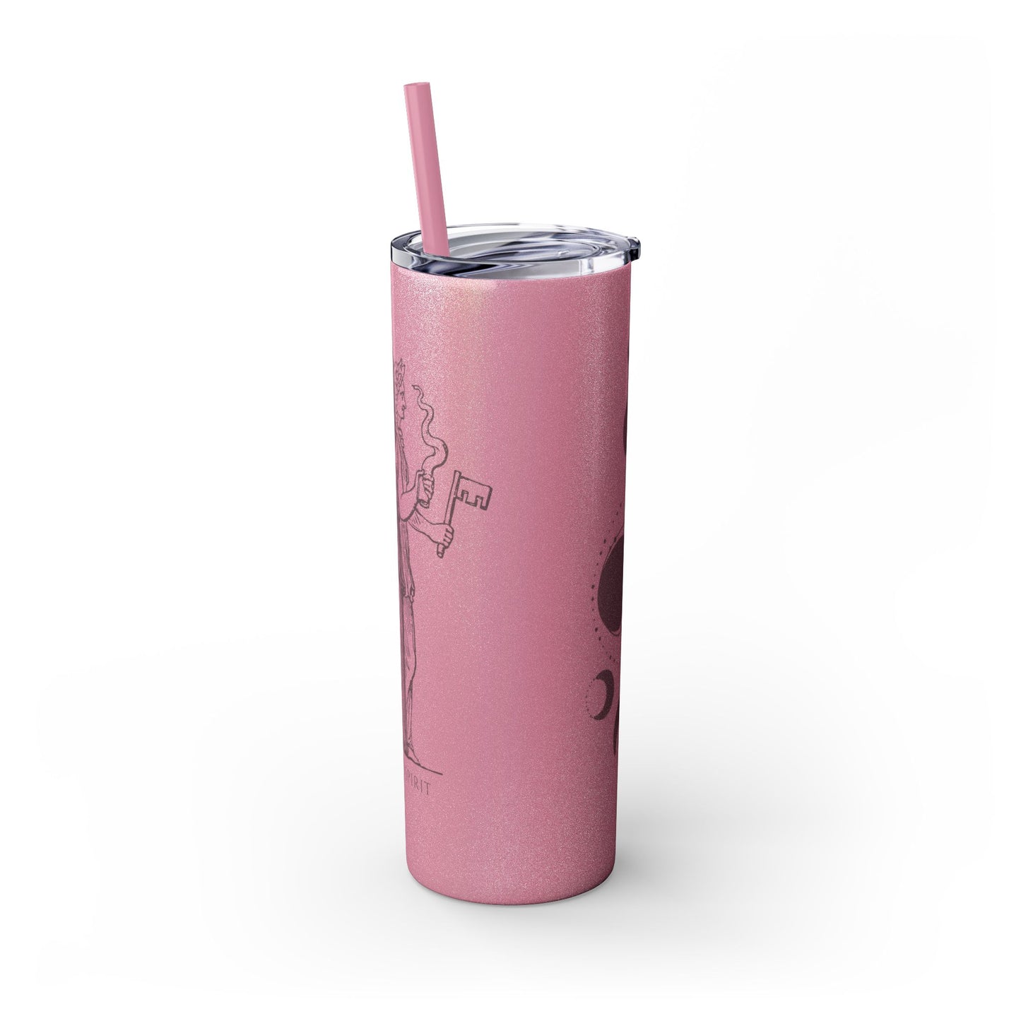 Hecate Skinny Tumbler with Straw