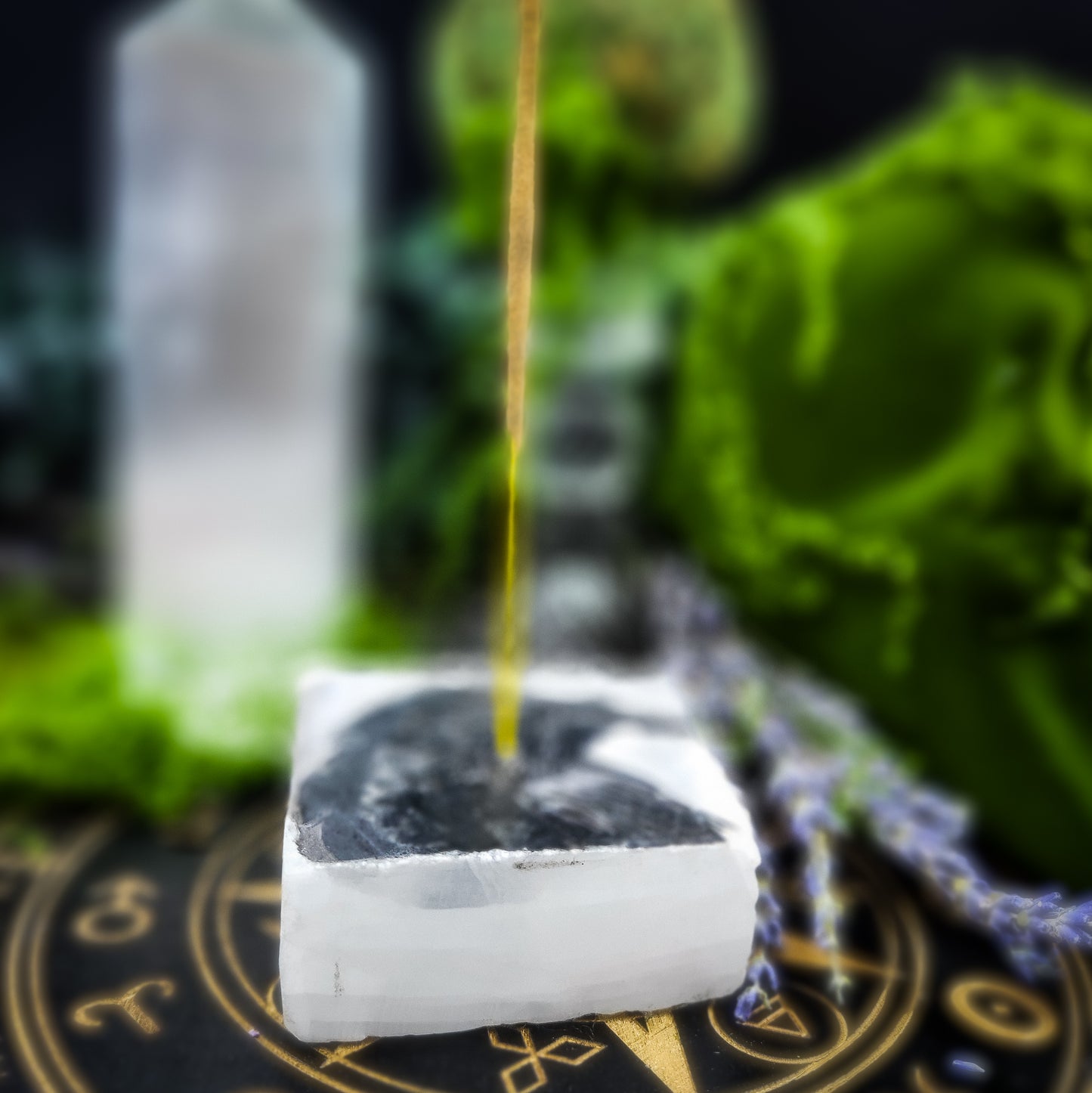 Raven Quartz- Incense Burner
