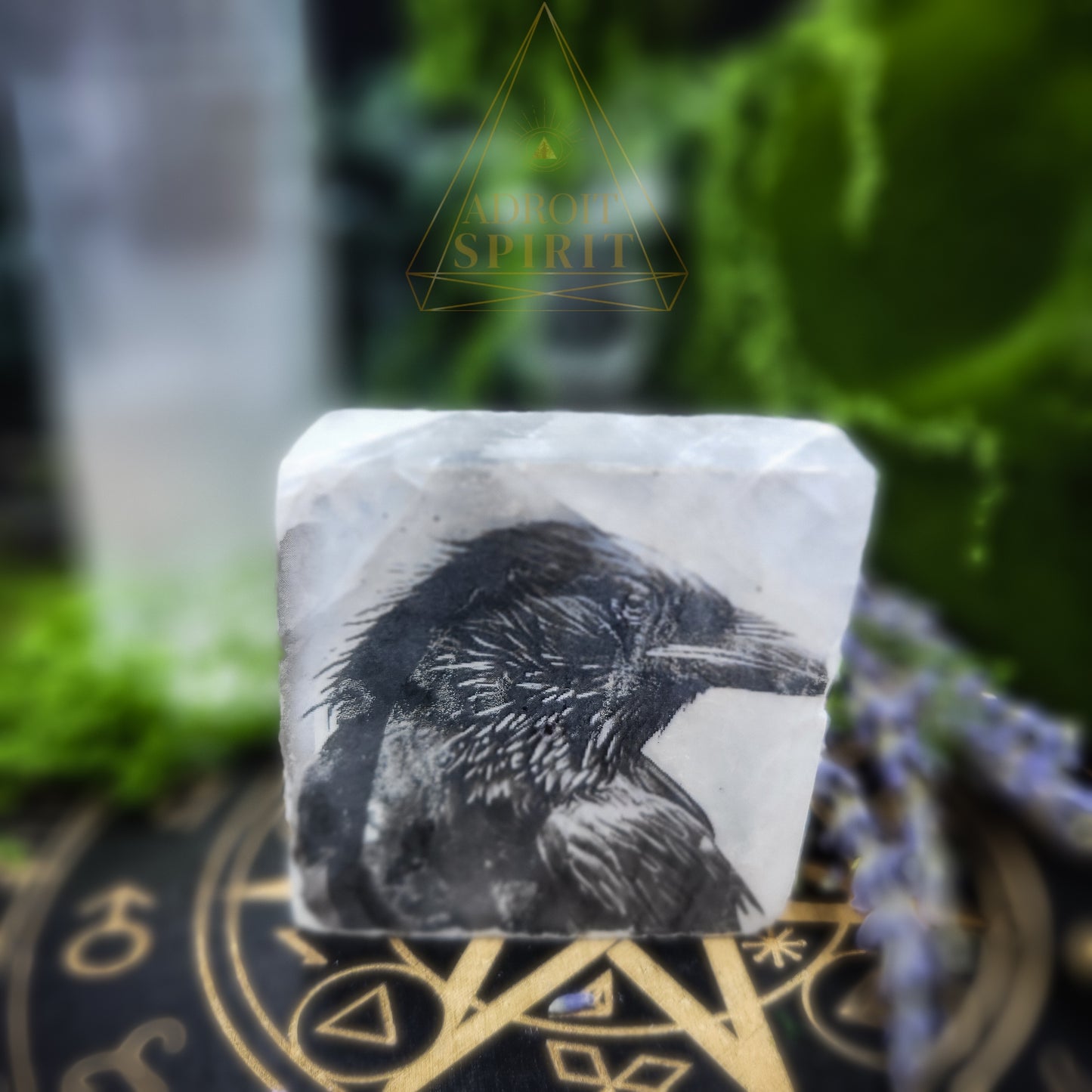 Raven Quartz- Incense Burner
