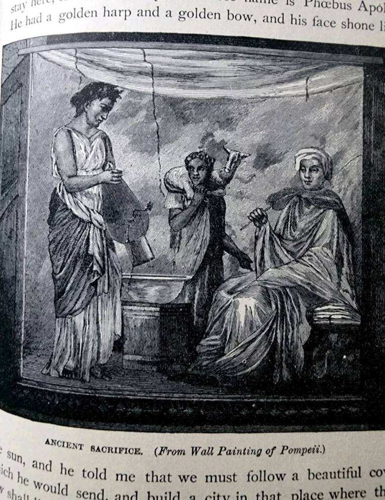 Antique Victorian Museum Of Antiquity Occult Esoteric Mythology