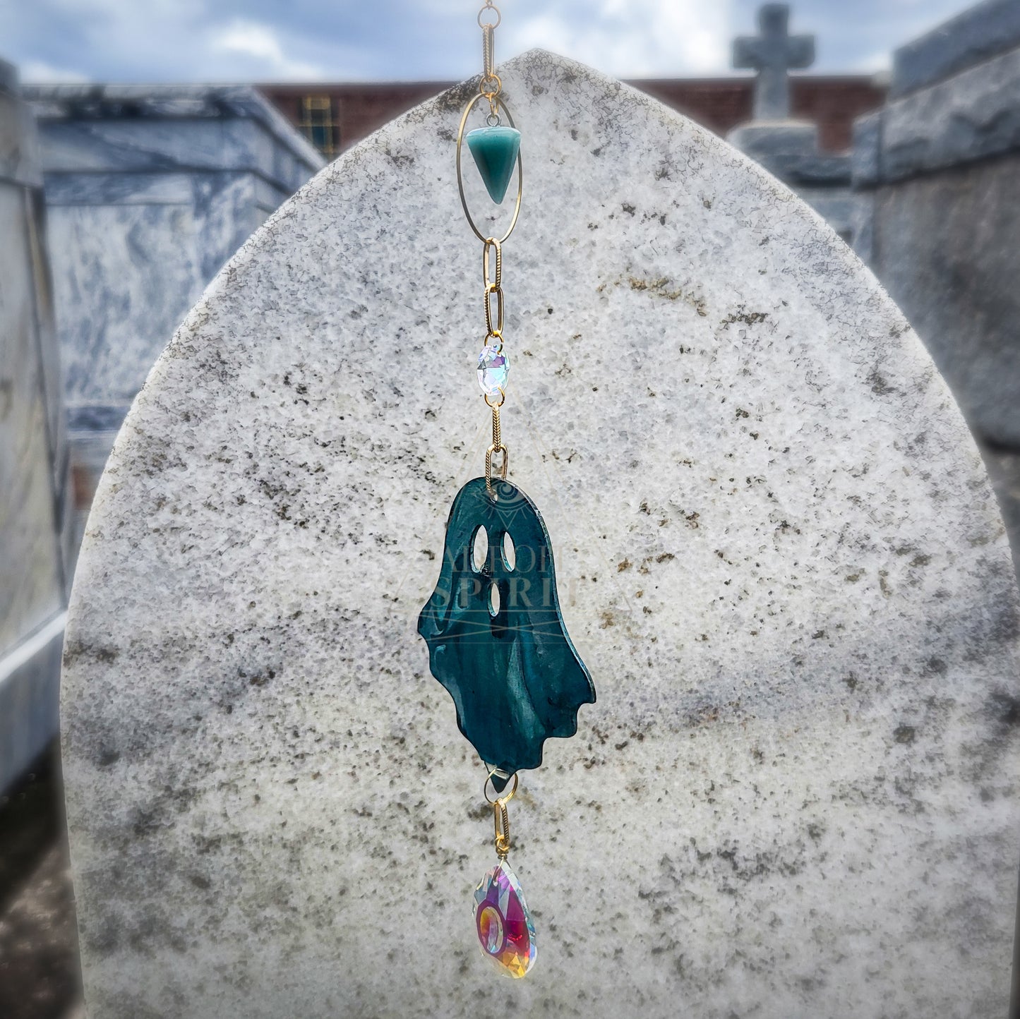 VIRGINIA - Spooky Boo Suncatcher