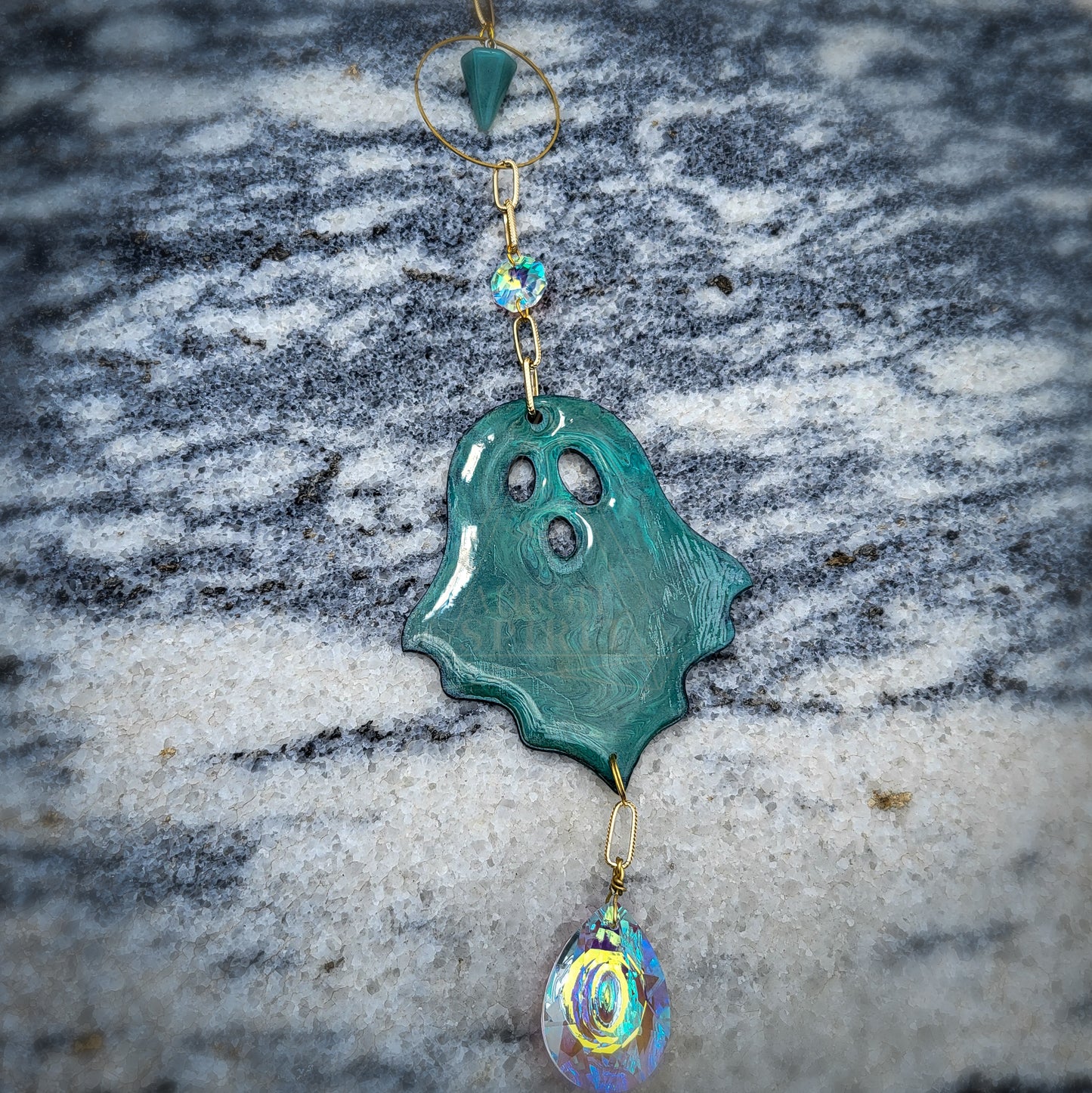 VIRGINIA - Spooky Boo Suncatcher