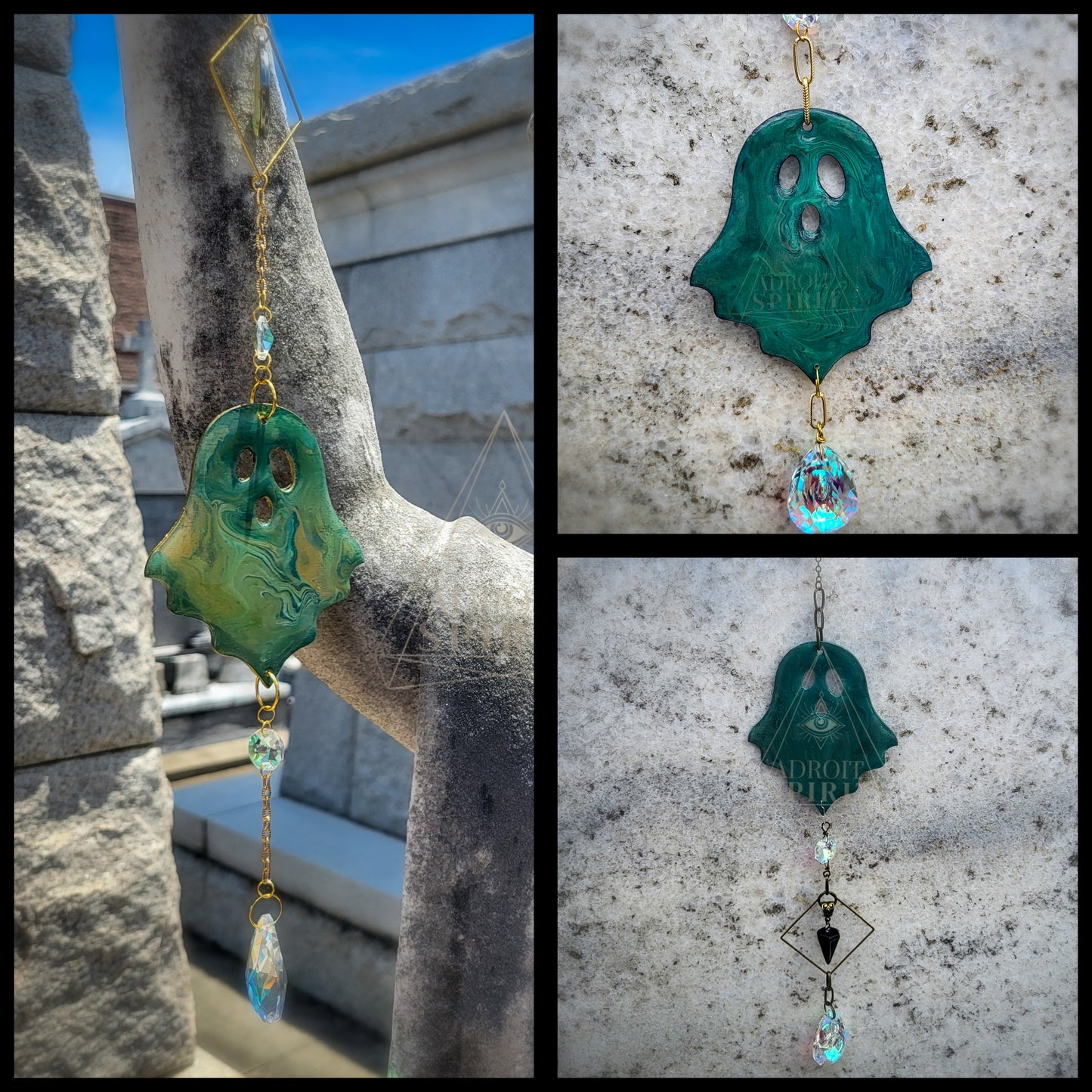 VIRGINIA - Spooky Boo Suncatcher