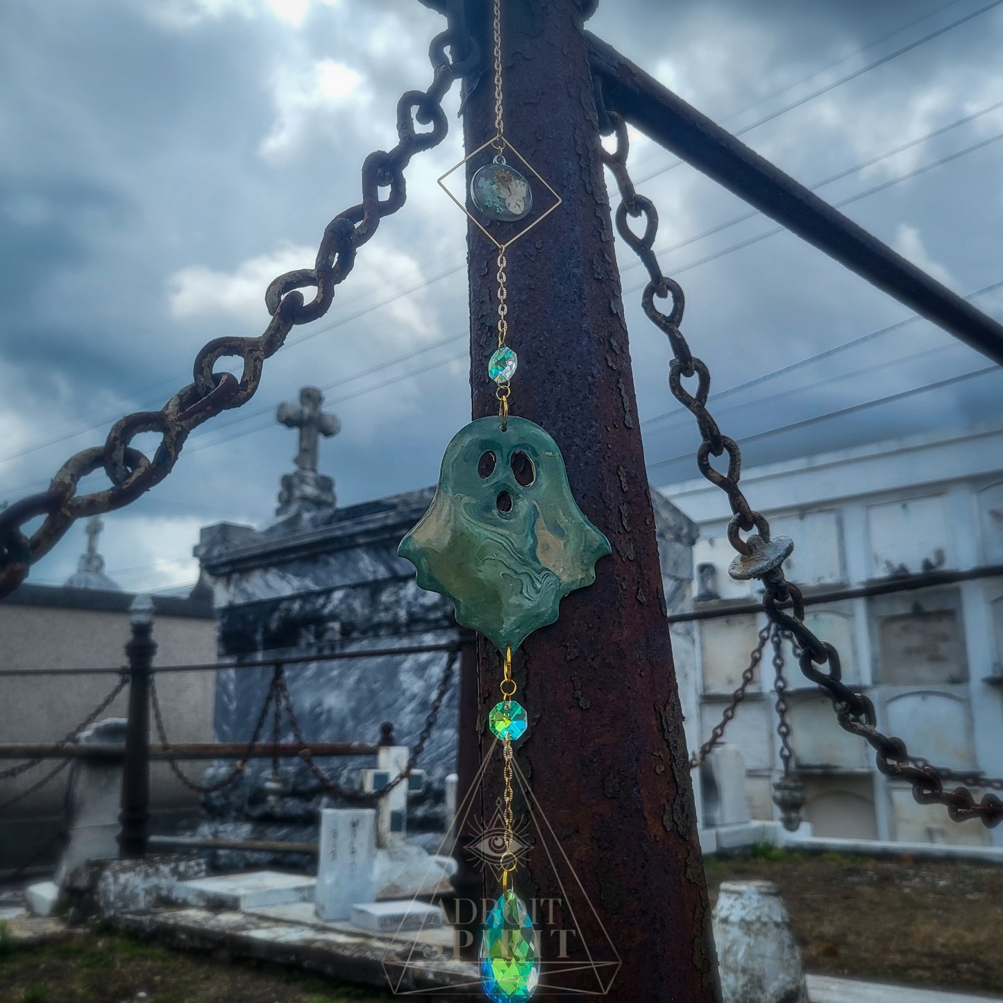 ROSEMARY - Spooky Boo Suncatcher