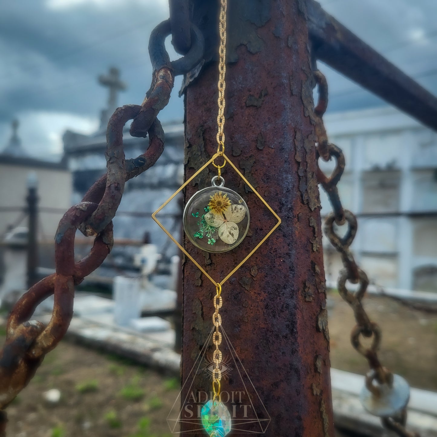 ROSEMARY - Spooky Boo Suncatcher
