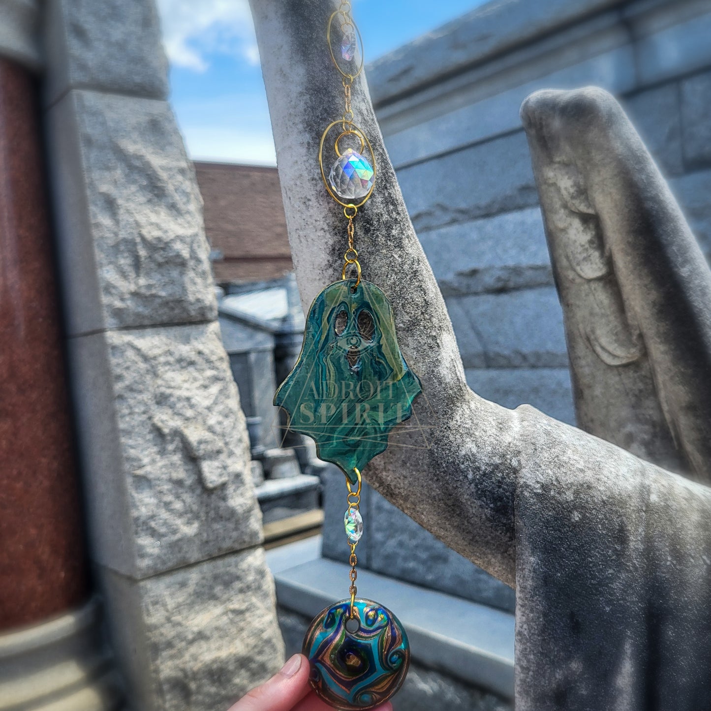 LUCINDA - Spooky Boo Suncatcher