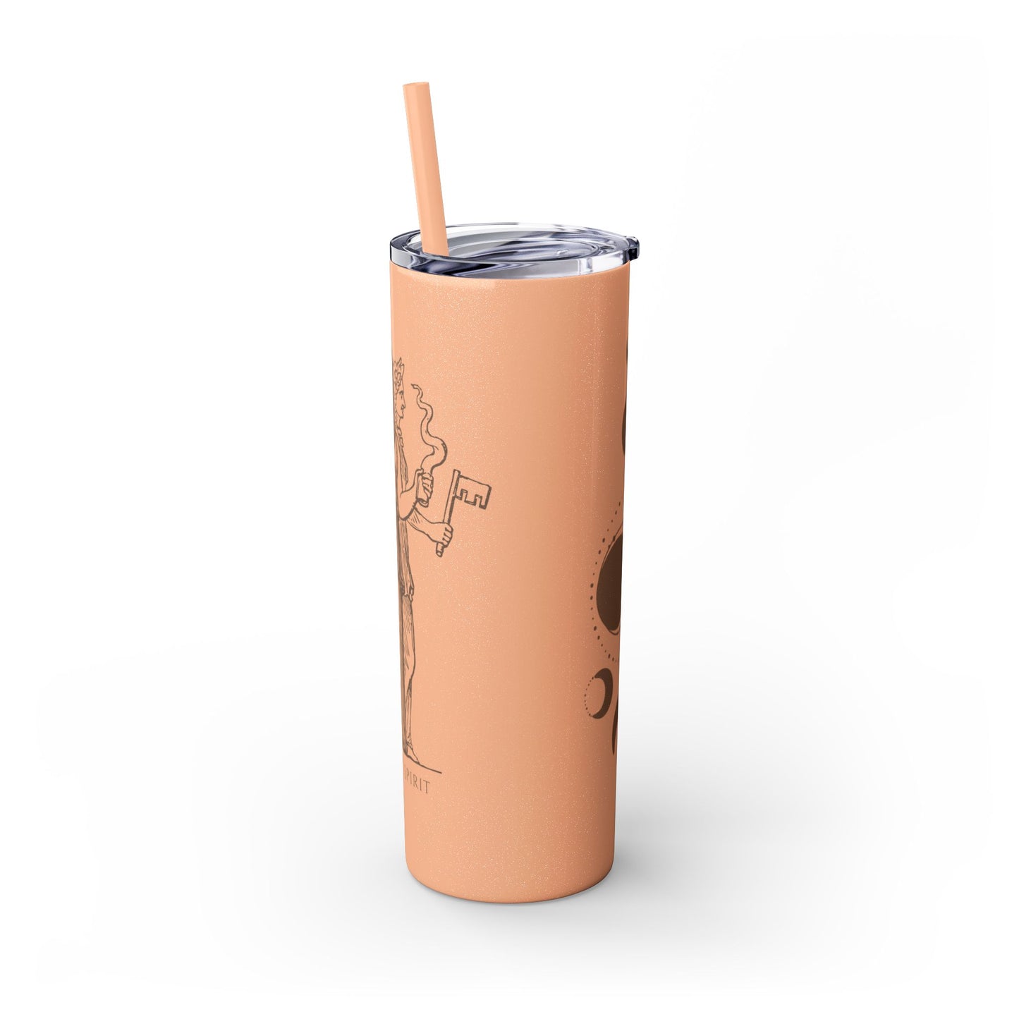 Hecate Skinny Tumbler with Straw