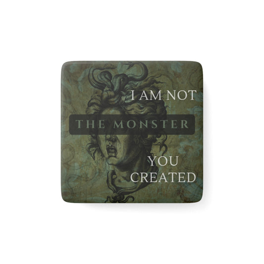 Gorgon Porcelain Magnet
