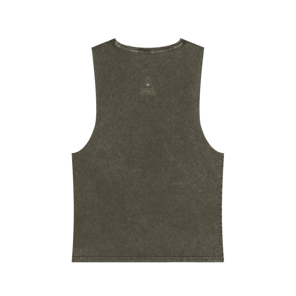Unisex Stonewash Gorgon Tank Top