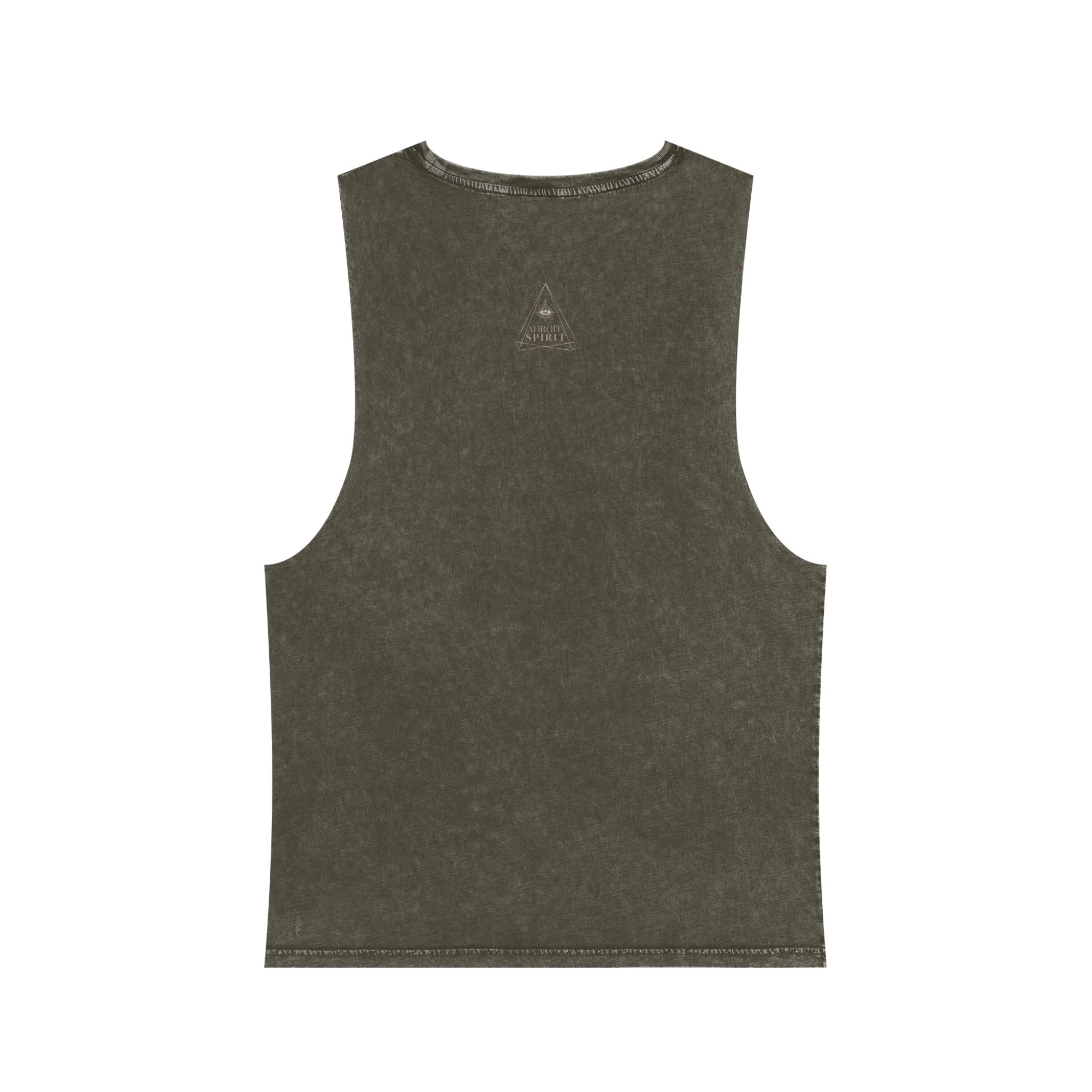 Unisex Stonewash Gorgon Tank Top