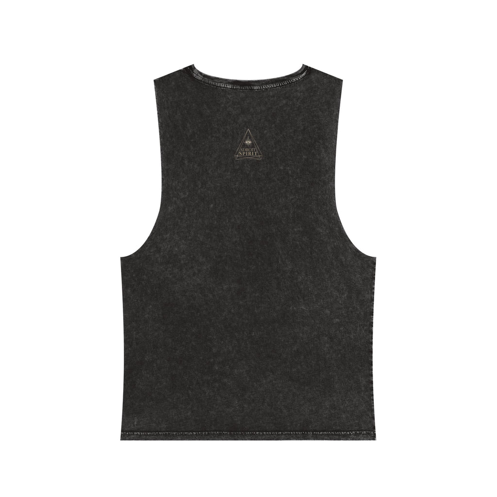Unisex Stonewash Gorgon Tank Top