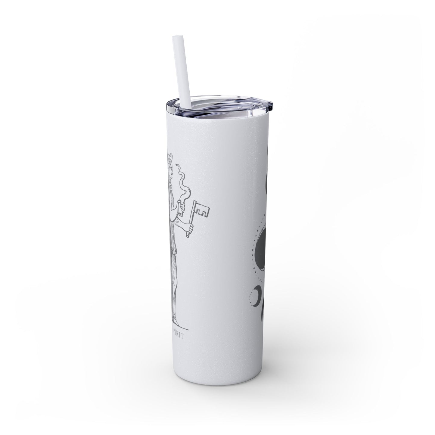 Hecate Skinny Tumbler with Straw