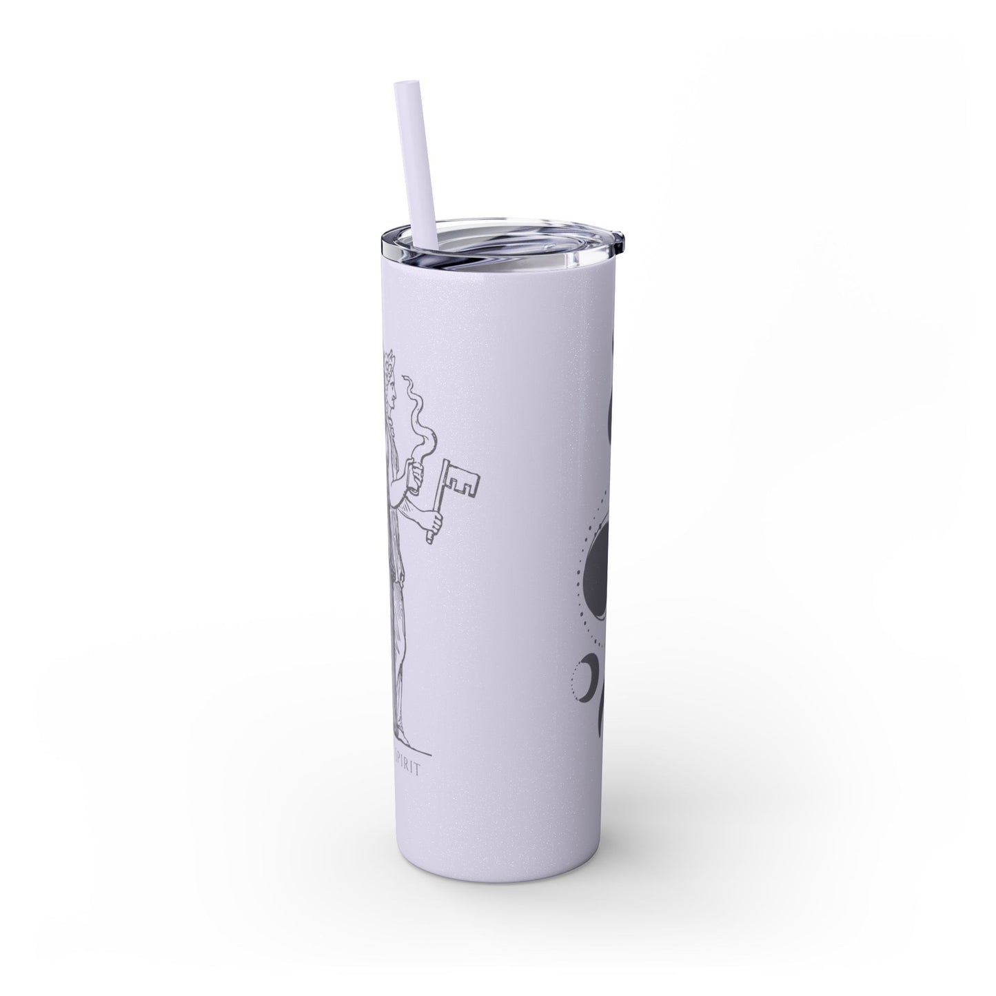 Hecate Skinny Tumbler with Straw
