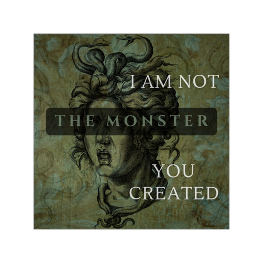 Gorgon Square Vinyl Stickers
