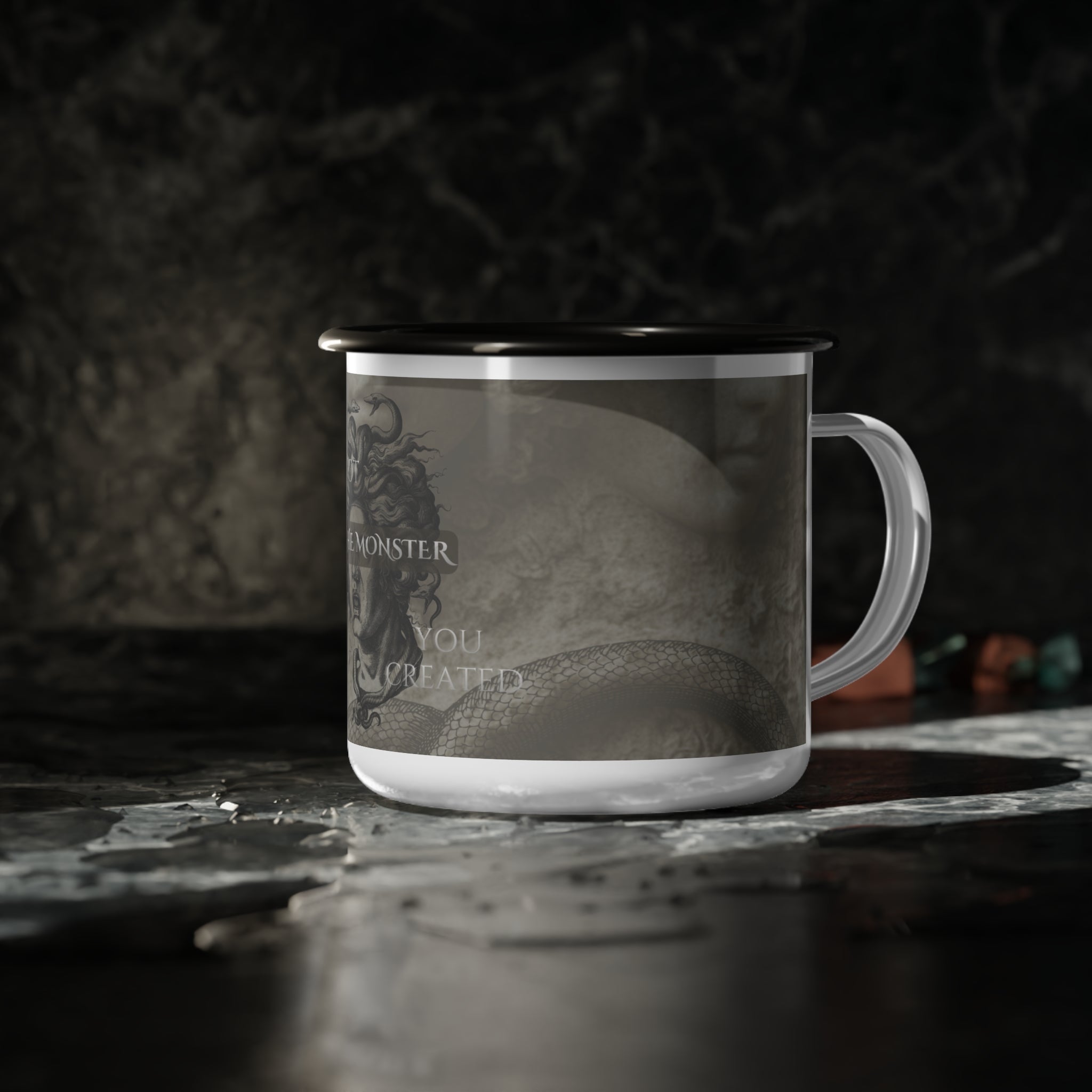 Enamel Petrify Mug