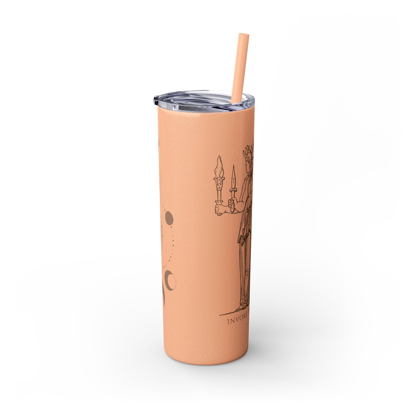 Hecate Skinny Tumbler with Straw