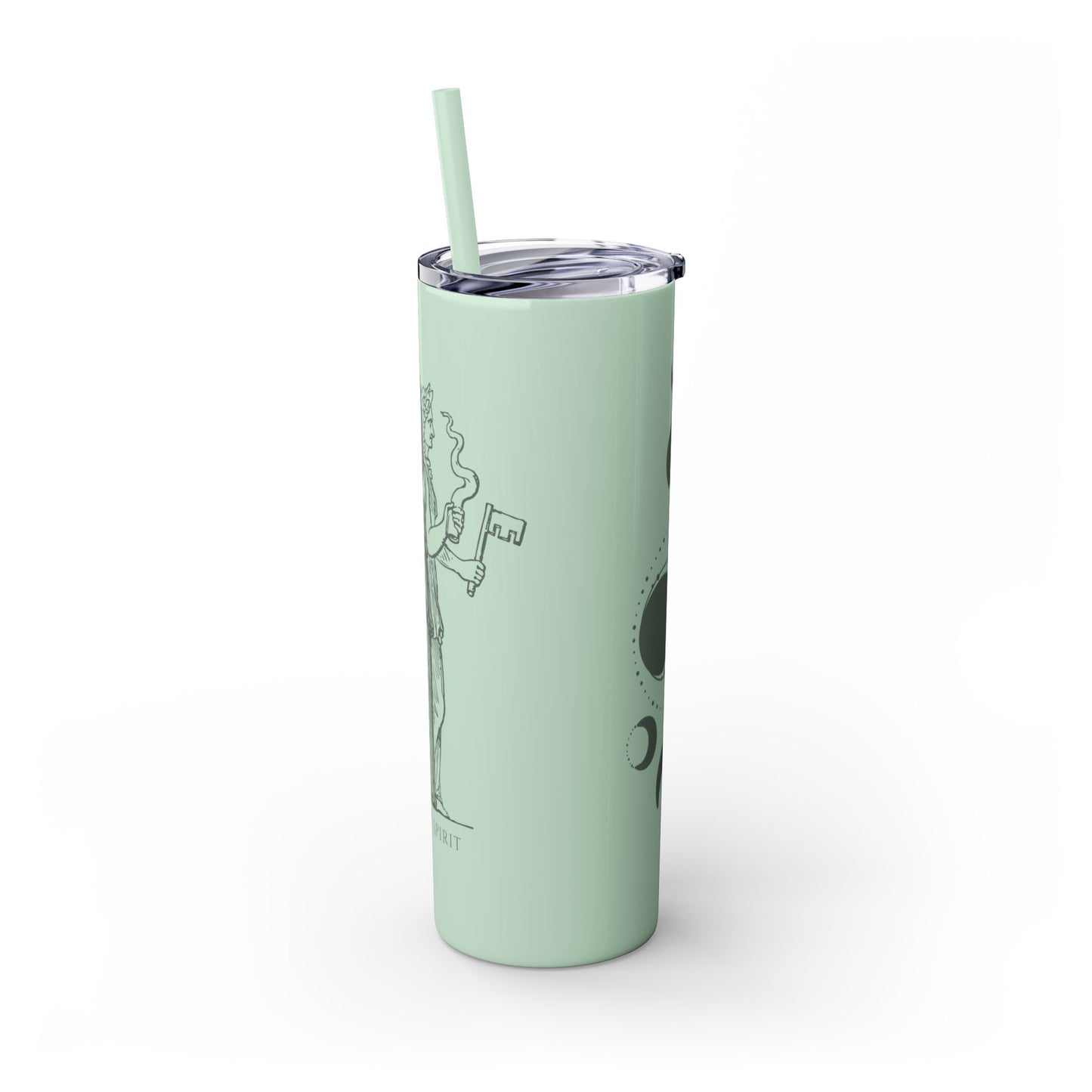 Hecate Skinny Tumbler with Straw