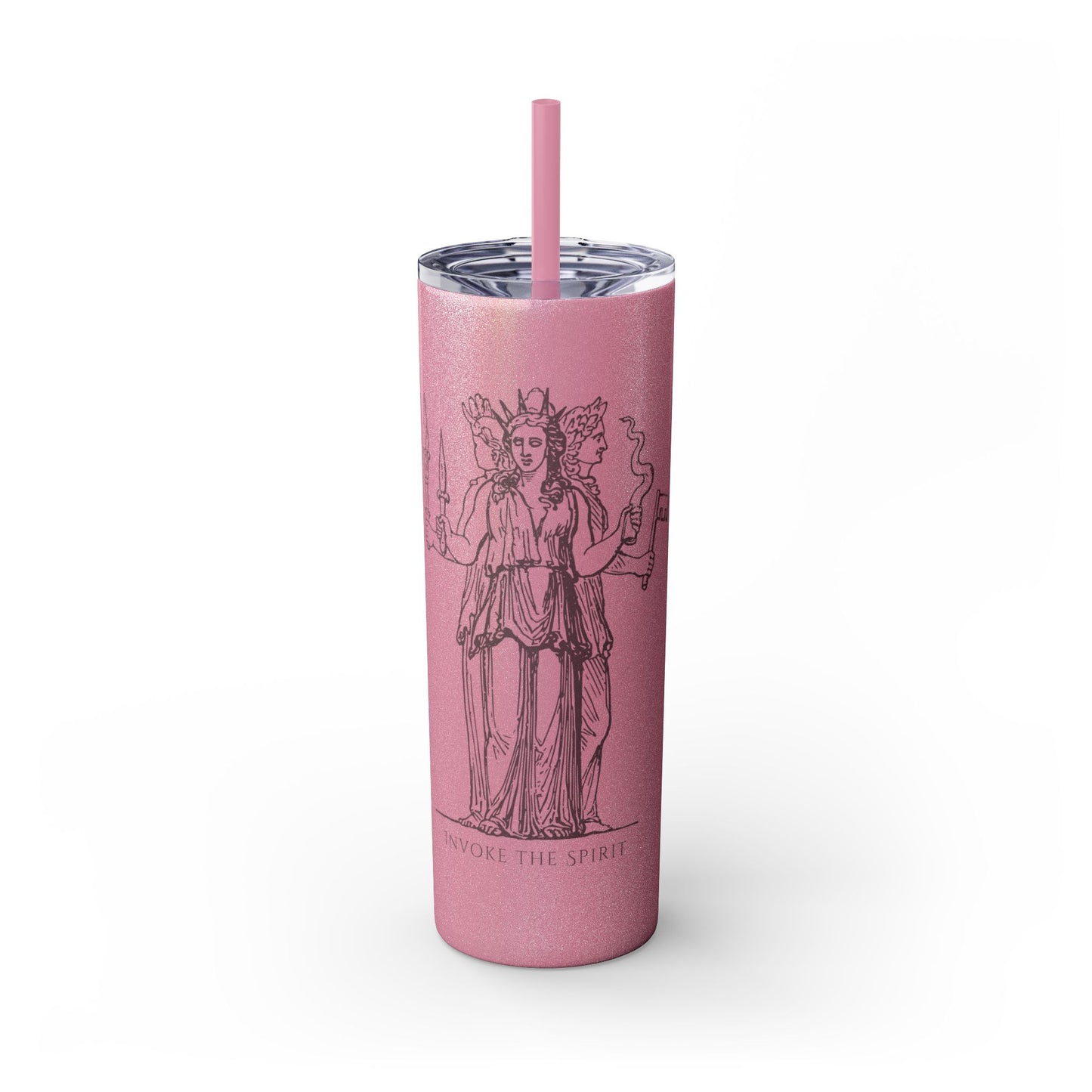 Hecate Skinny Tumbler with Straw