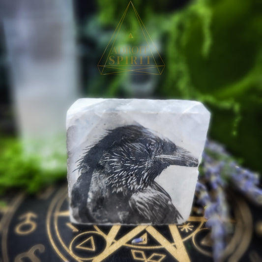 Incense Burner - Quartz Raven