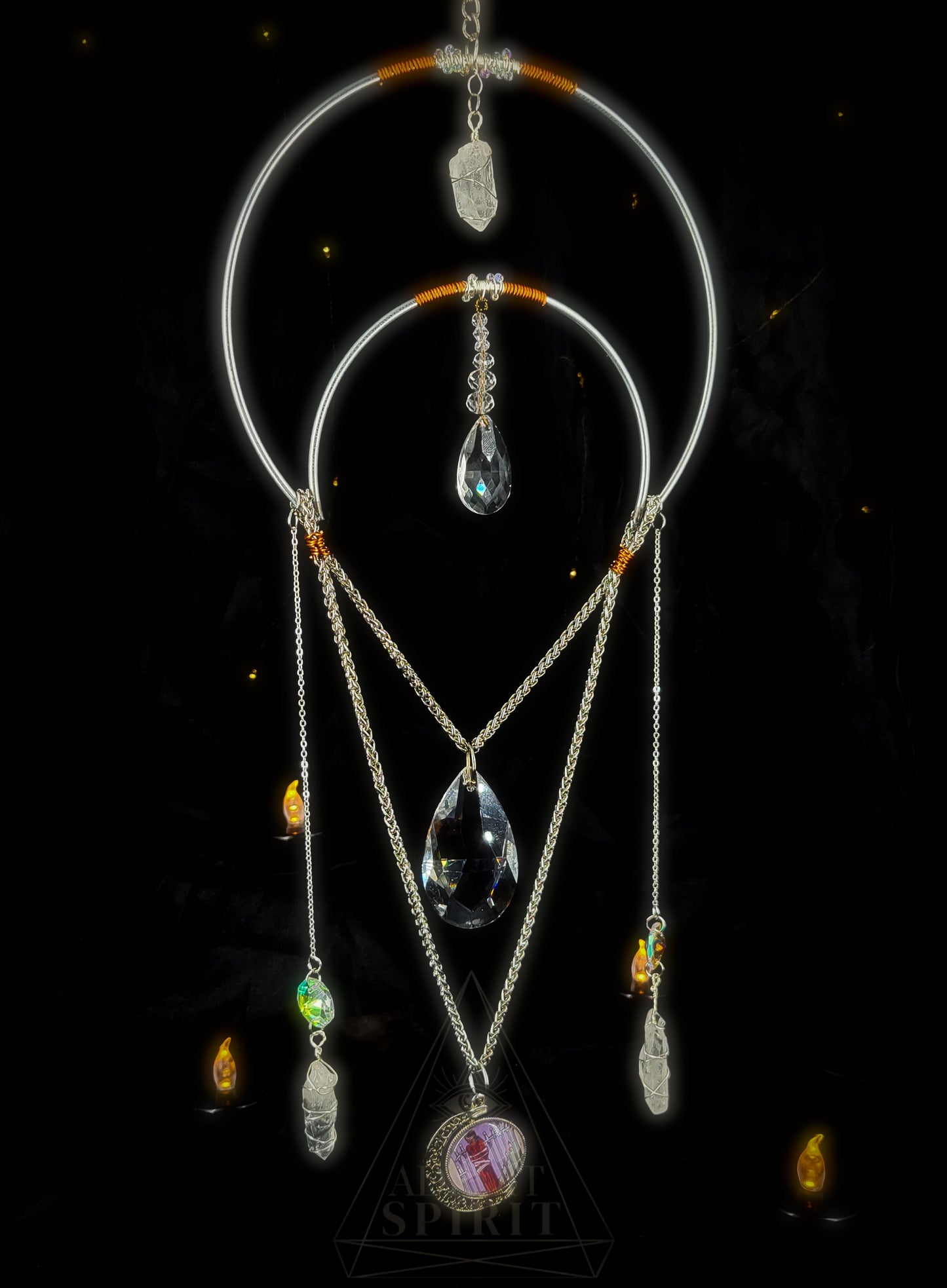 EIGHT OF SWORDS Suncatcher