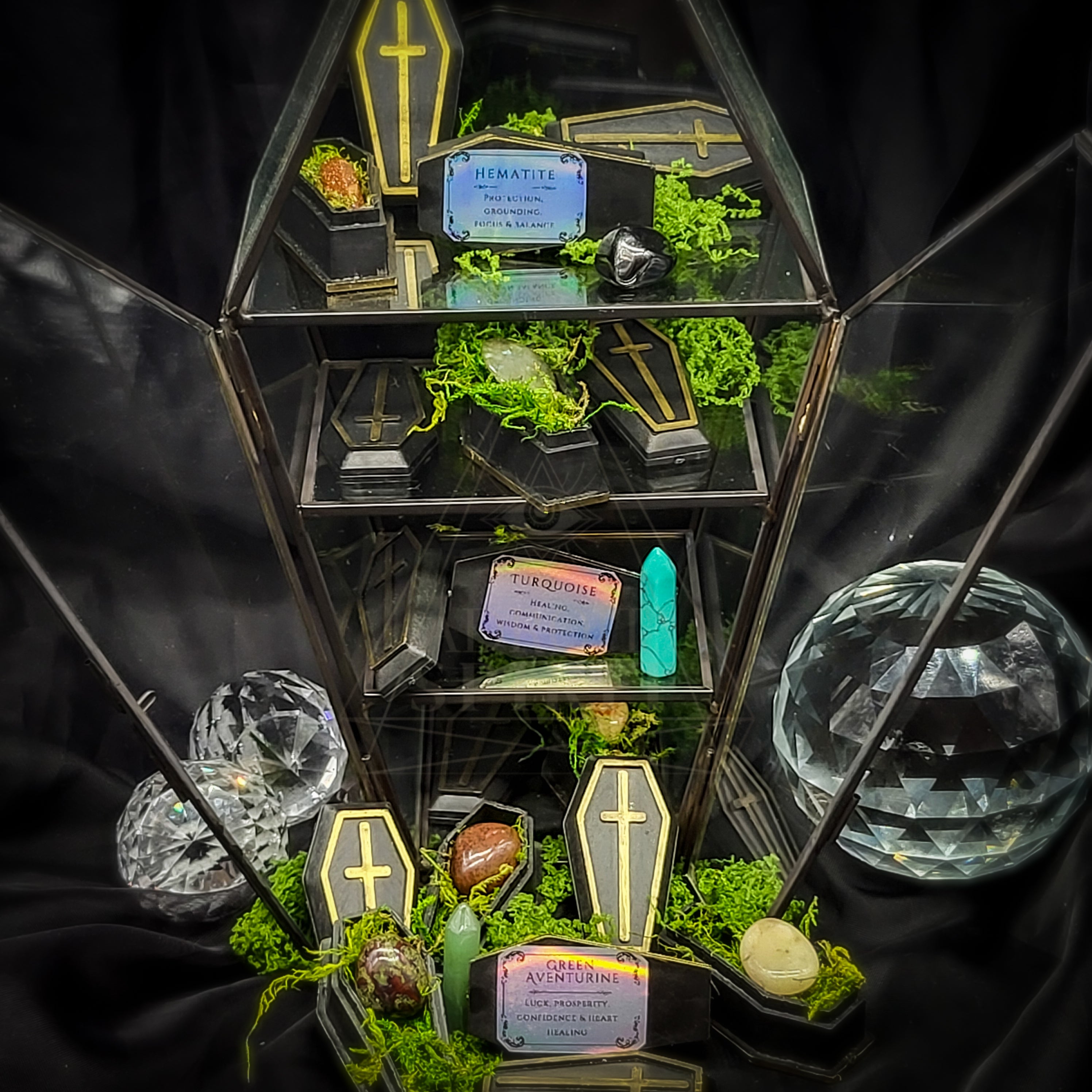 Pocket Crystal Coffins