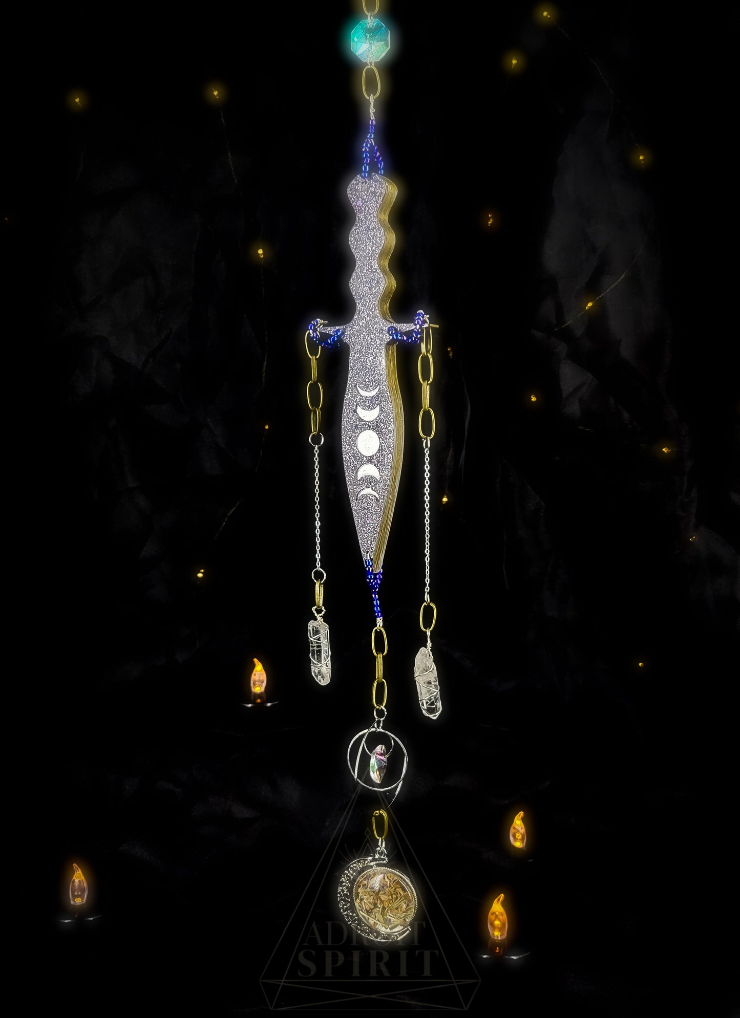 THREE OF SWORDS Suncatcher