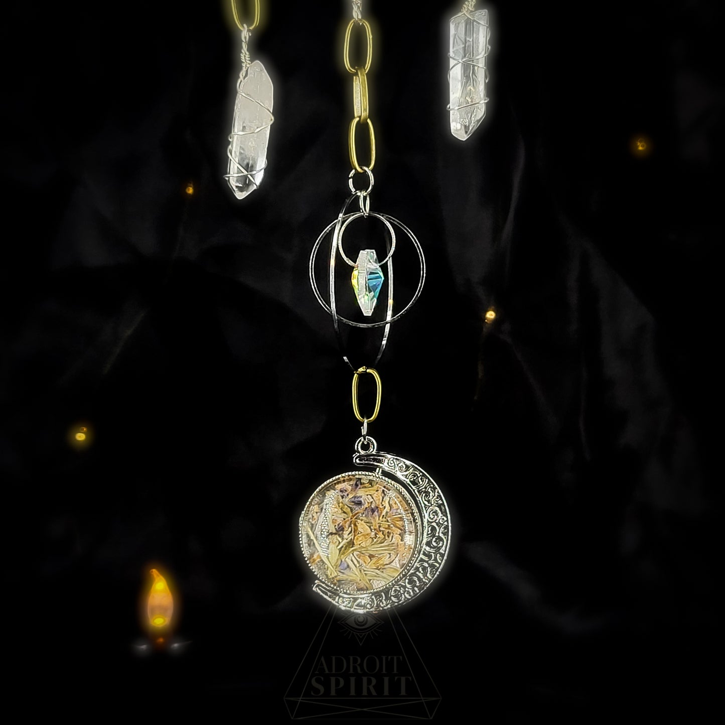 THREE OF SWORDS Suncatcher