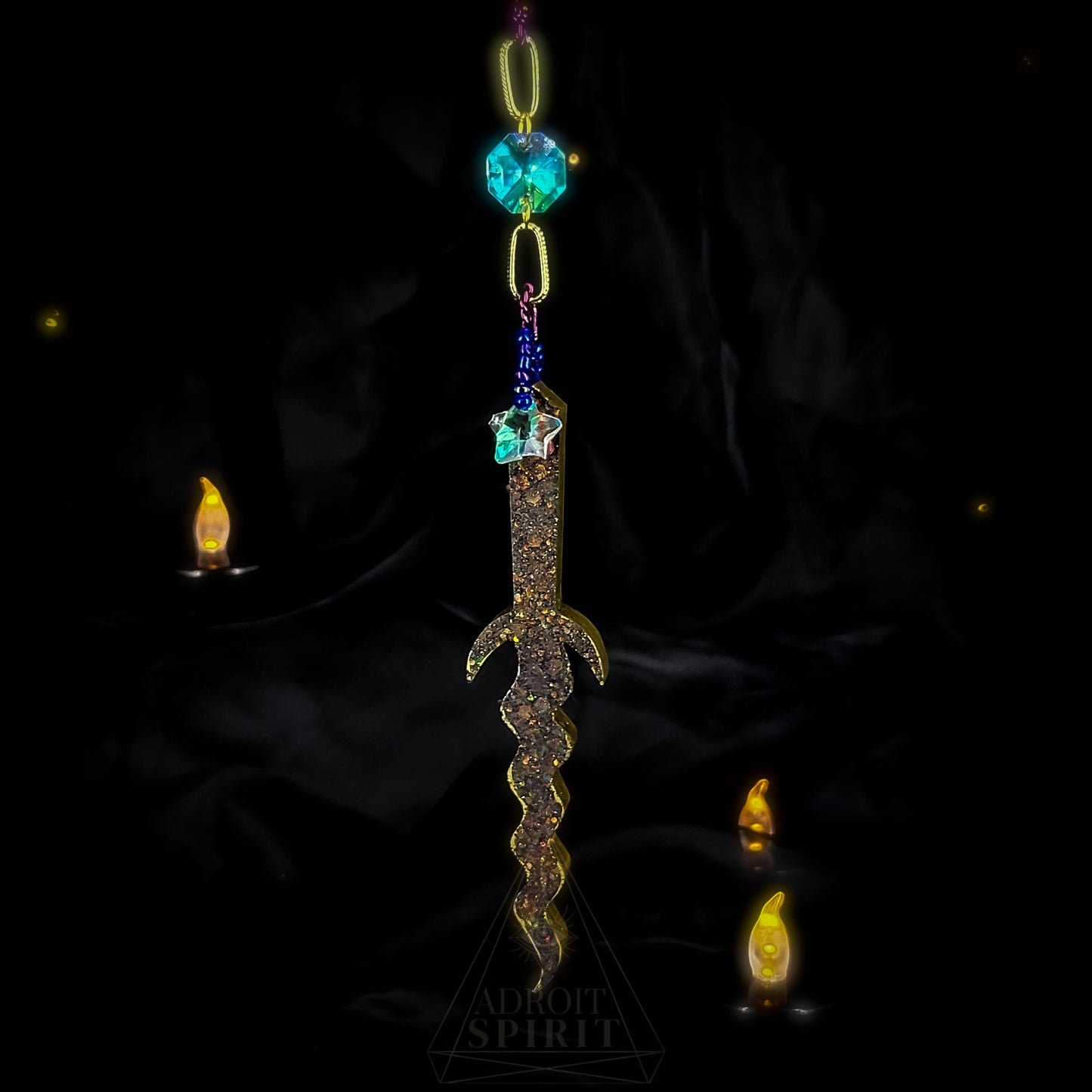 ACE OF SWORDS Suncatcher