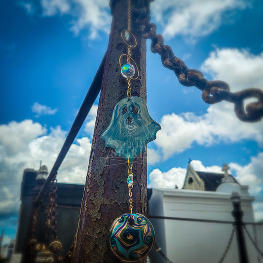 LUCINDA - Spooky Boo Suncatcher