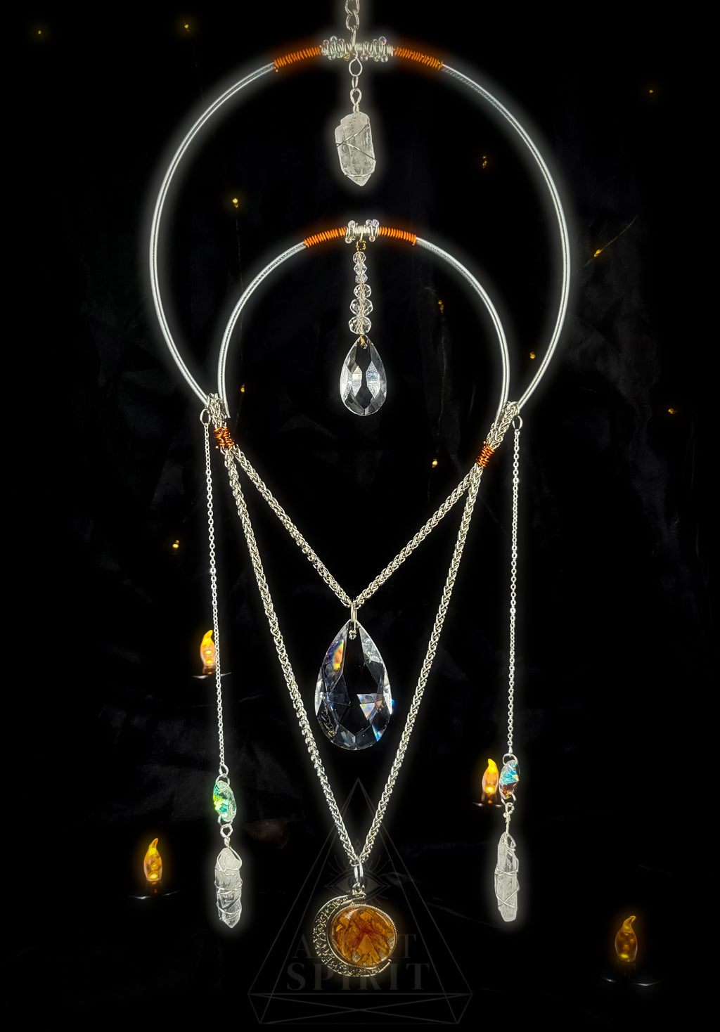 EIGHT OF SWORDS Suncatcher