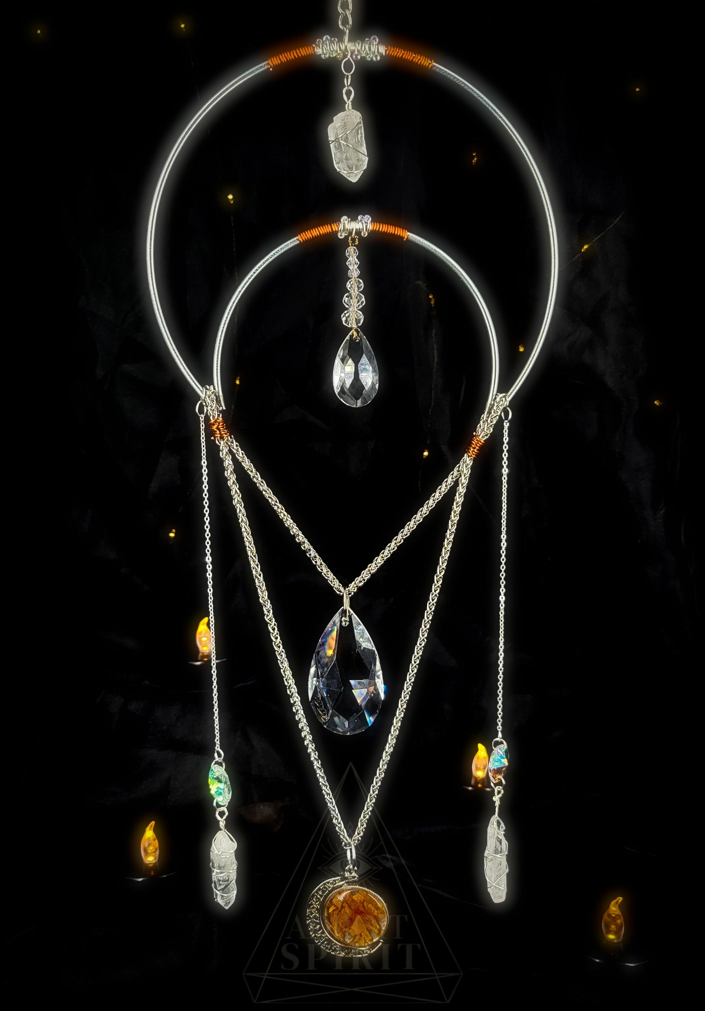 EIGHT OF SWORDS Suncatcher