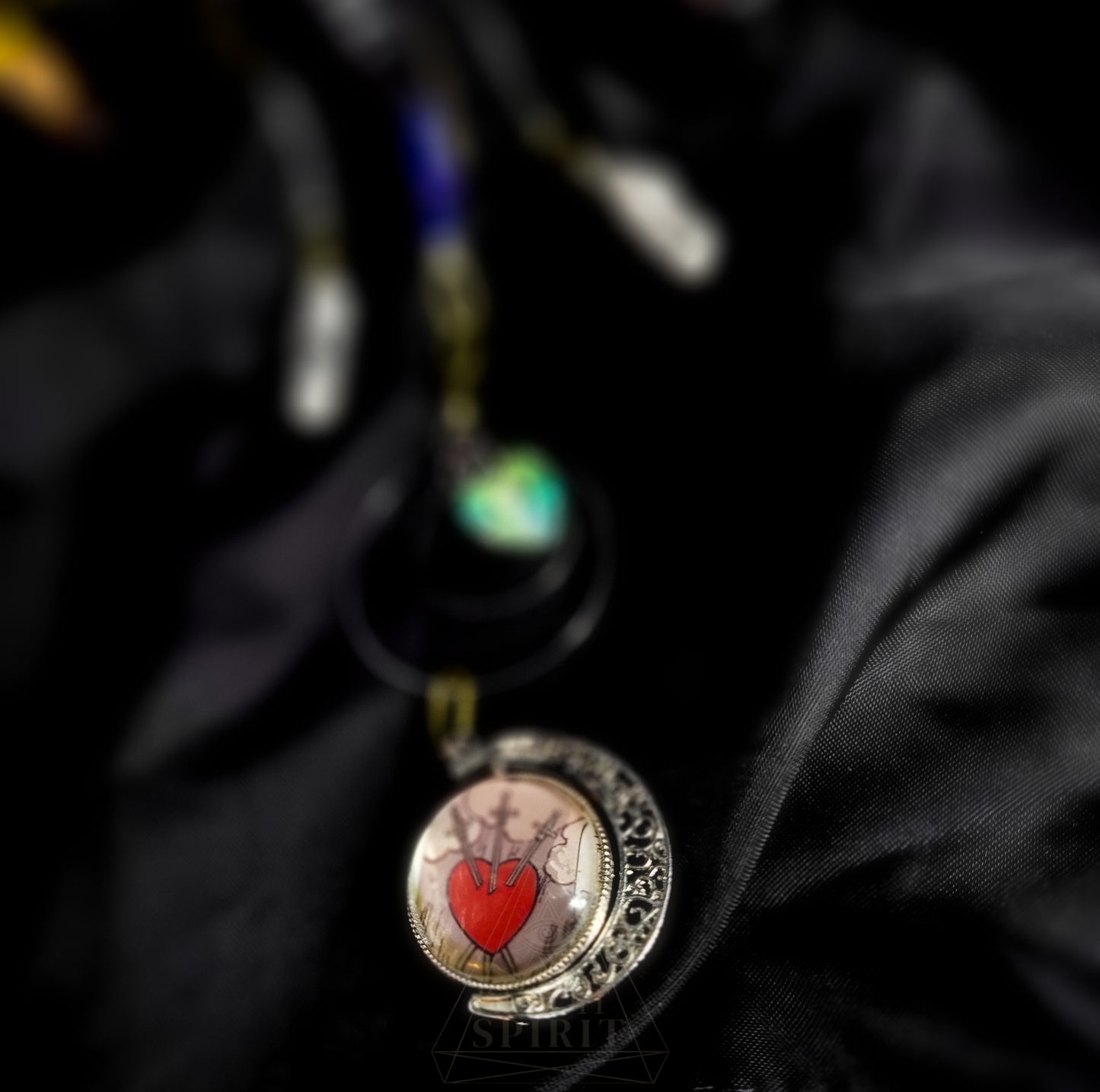 THREE OF SWORDS Suncatcher